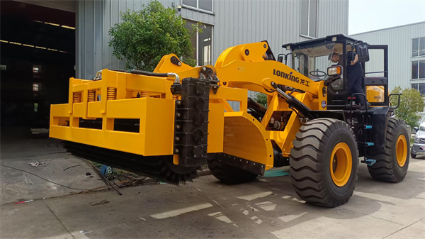 大型30/50装载机破冰机试车