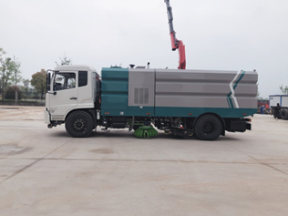 东风天锦16方洗扫车