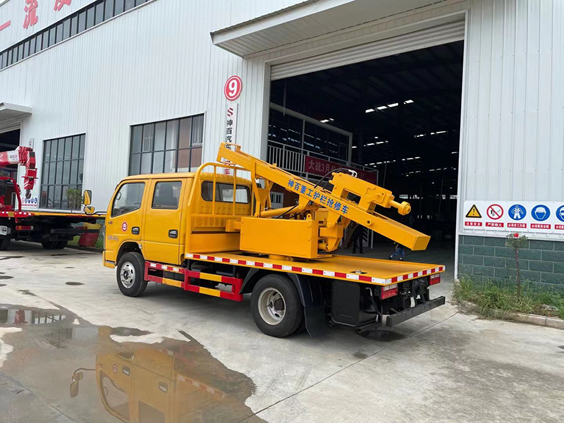 东风国六护栏抢修车