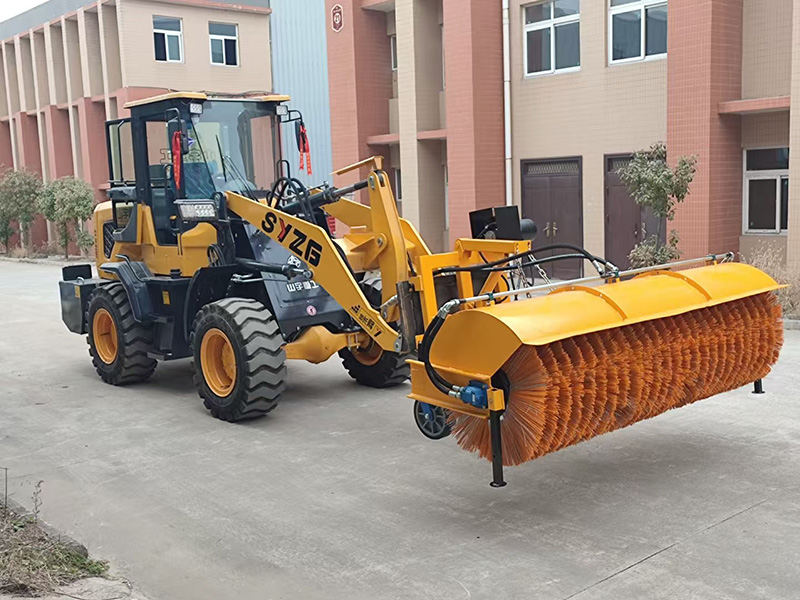 装载机除雪滚